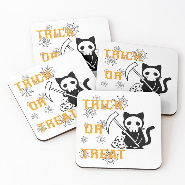 Item preview, Trick Or Treat Cat designed and sold by equilibrum08.