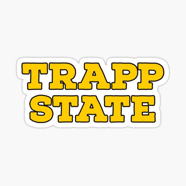 trapp state Sticker