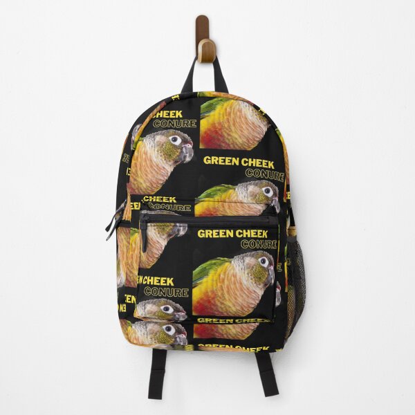 Item preview, green cheeck conure parrot lover quote designed and sold by L'Atelier Oranjade.