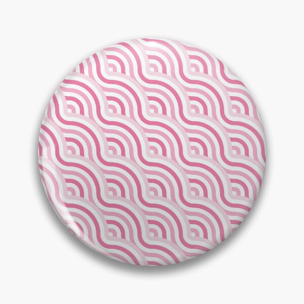 Item preview, Diagonal Waves Pattern – Pink designed and sold by RoguePatterns.