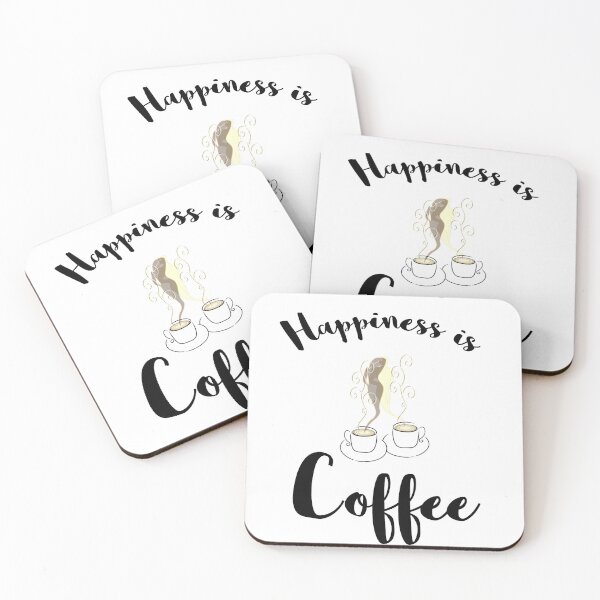 Item preview, Happiness Is Coffee designed and sold by 4AllTimes.