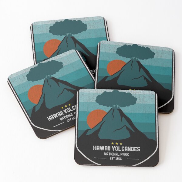 Item preview, Vintage Hawaii Volcanoes National Park Kilauea Mauna Loa 80s designed and sold by merchzy.