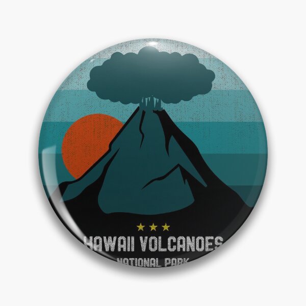 Item preview, Vintage Hawaii Volcanoes National Park Kilauea Mauna Loa 80s designed and sold by merchzy.