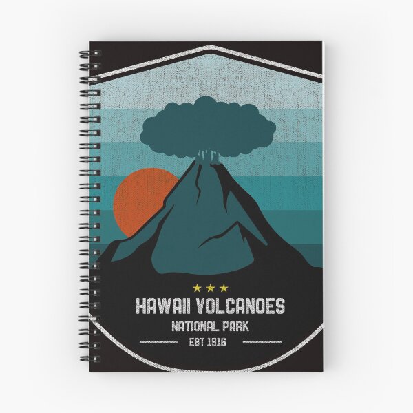 Item preview, Vintage Hawaii Volcanoes National Park Kilauea Mauna Loa 80s designed and sold by merchzy.