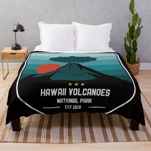 Item preview, Vintage Hawaii Volcanoes National Park Kilauea Mauna Loa 80s designed and sold by merchzy.