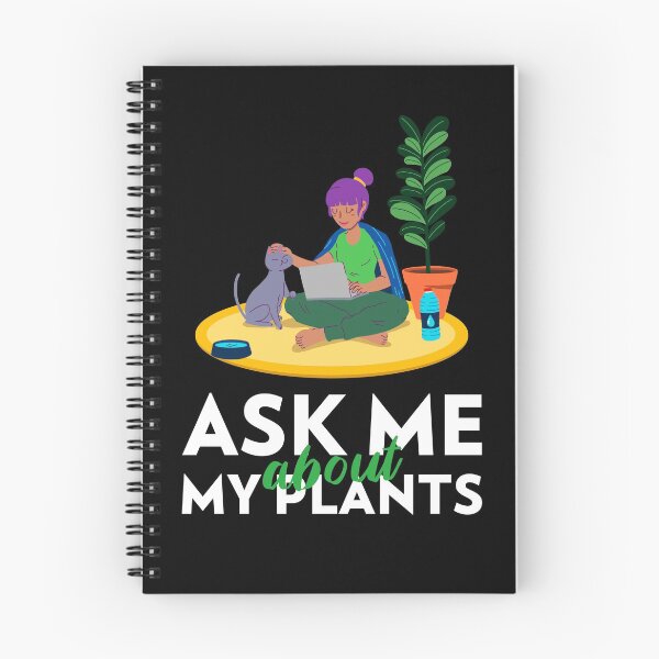 Item preview, Ask me about my plants - plant lover gift designed and sold by AESMdesigns.