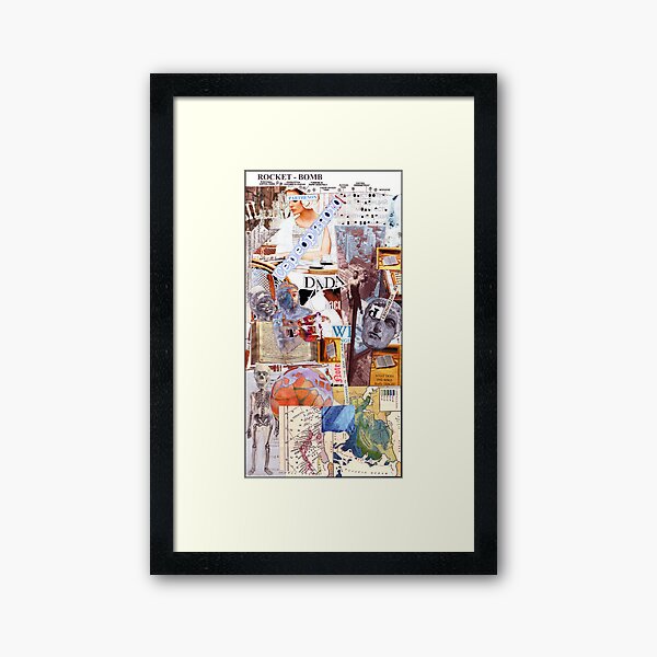 Dada Chart. Framed Art Print