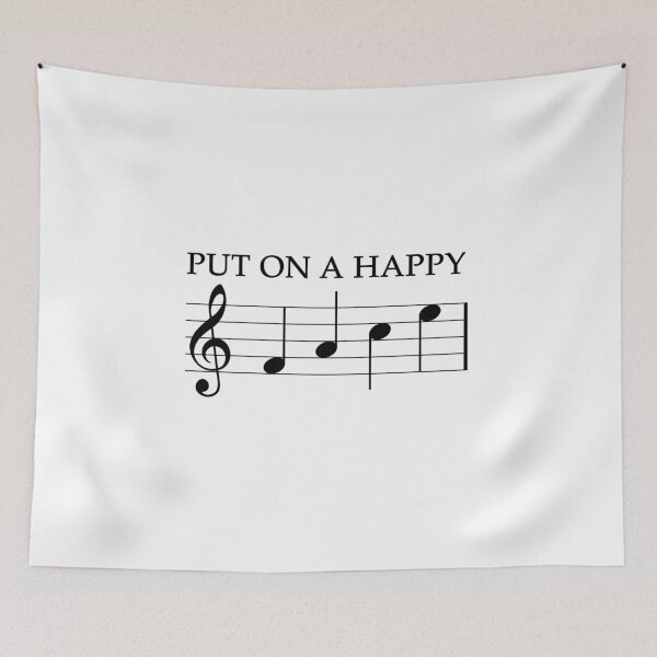 Item preview, Put On A Happy F A C E Music Key Note  designed and sold by dreamy11.