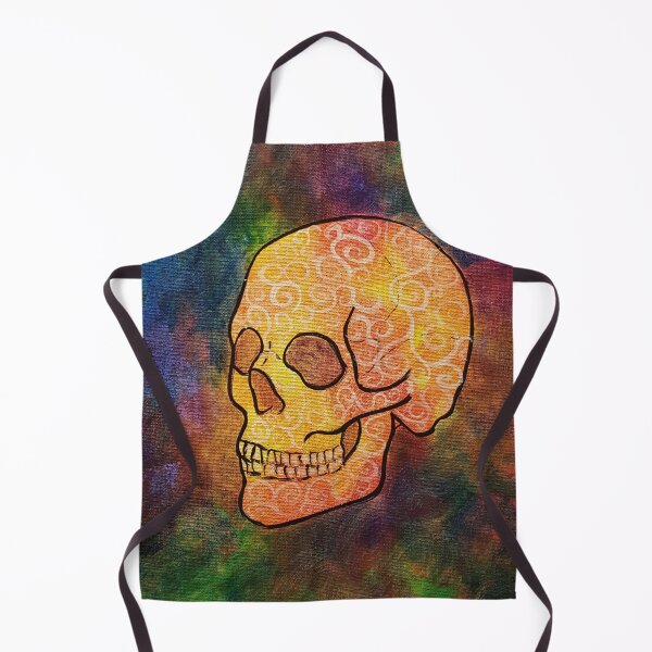 Item preview, Swirly Skull 214 designed and sold by Kris Fairchild.