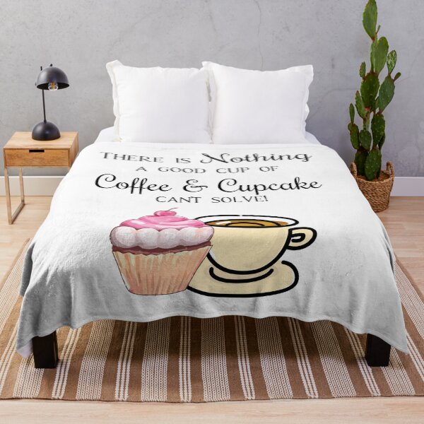 Item preview, There Is Nothing A Good Cup Of Coffee And Cupcake Can't Solve designed and sold by 4AllTimes.
