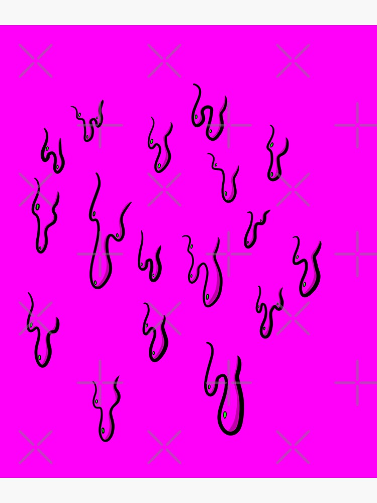 "Pink Goop!" Sticker for Sale by dodjira Redbubble