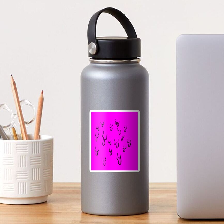 "Pink Goop!" Sticker for Sale by dodjira Redbubble