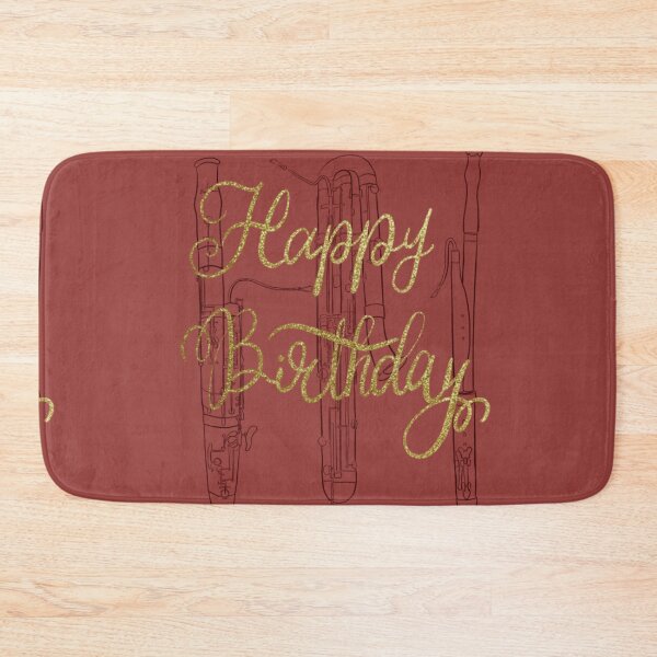 Item preview, Happy birthday - bassoonist designed and sold by ElmLenonn.