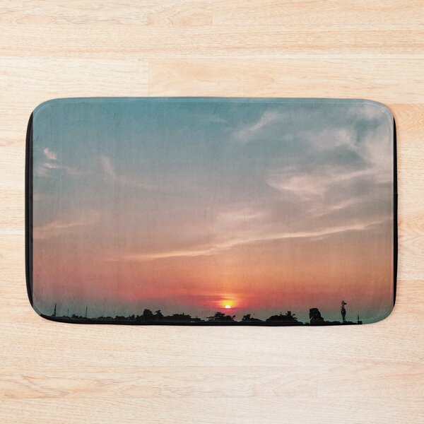Item preview, Pink Blue Haze Sky in Sunset  designed and sold by AuroCreatives.