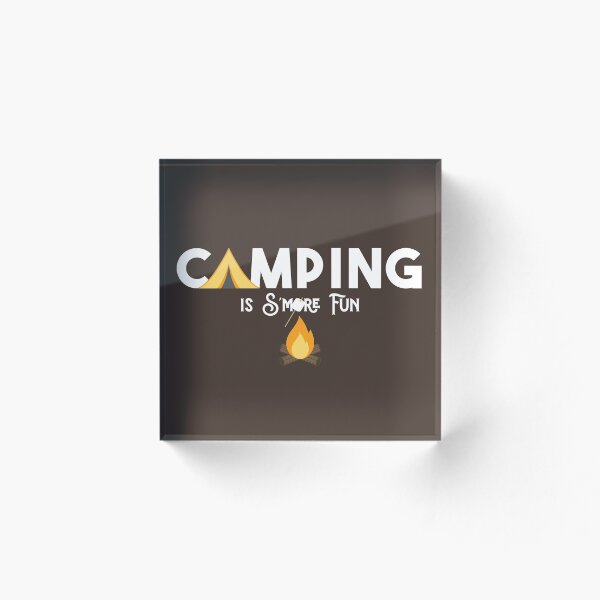 Item preview, Camping is S'more Fun designed and sold by RhoaDesigns.