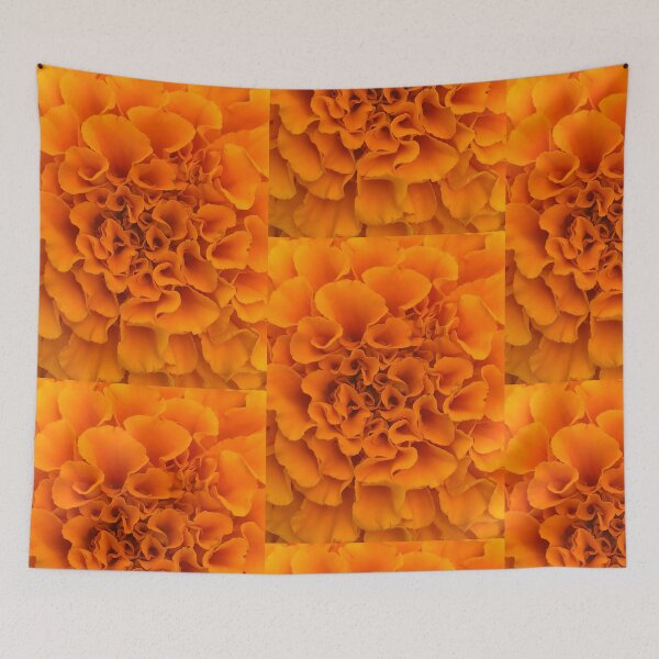 Item preview, Marigold Yellow Flower Nature designed and sold by Kaushal Pal.