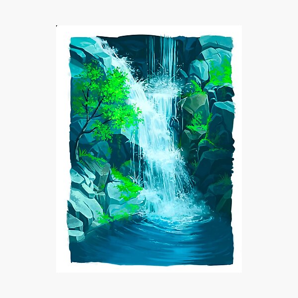 Item preview, waterfalls designed and sold by Megatu.