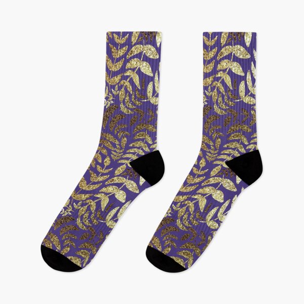 Item preview, Purple Metallic Floral designed and sold by Aimyillustrates.