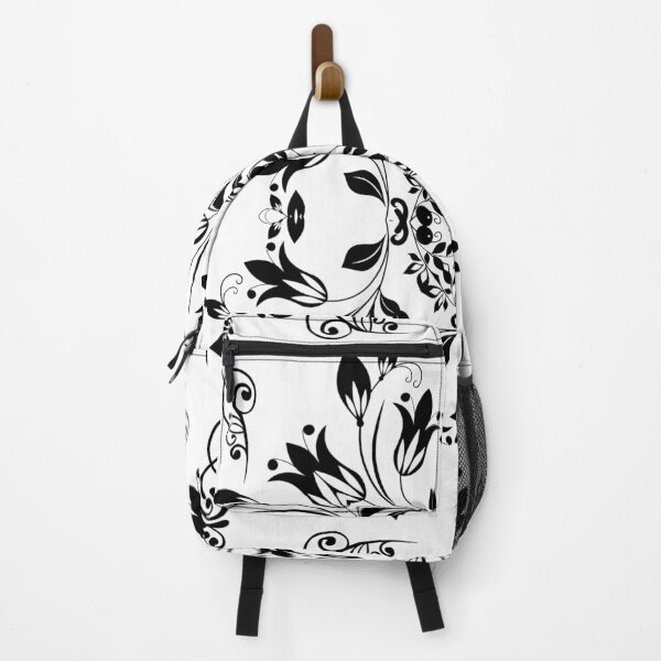 Item preview, Black And White Bloom Pattern designed and sold by doodle3Dandy.