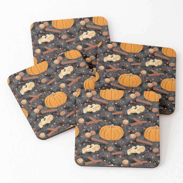 Item preview, Pumpkin Spice Pattern Vintage Retro designed and sold by BrighterVibes.