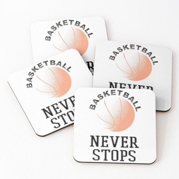 Item preview, Basketball Never Stops designed and sold by 4AllTimes.