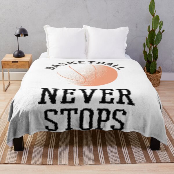 Item preview, Basketball Never Stops designed and sold by 4AllTimes.