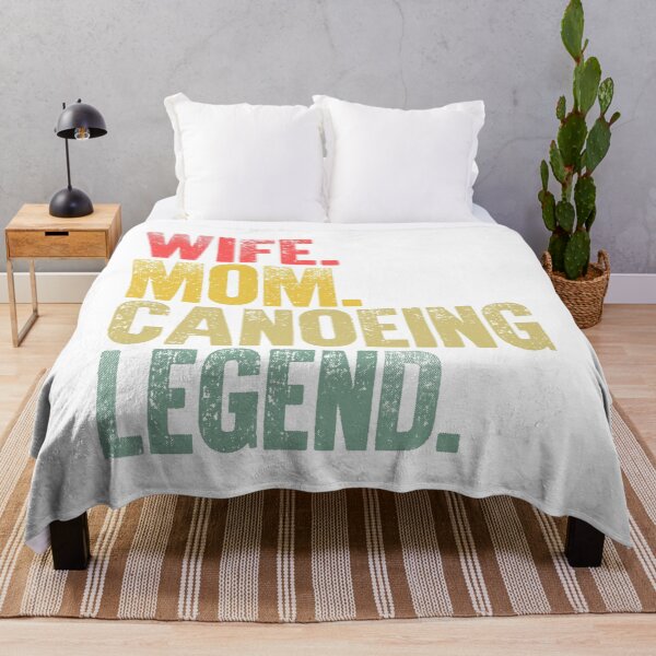 Item preview, Best Mother Women Funny Gift T Shirt Wife Mom Canoeing Legend designed and sold by Bendthetrend.