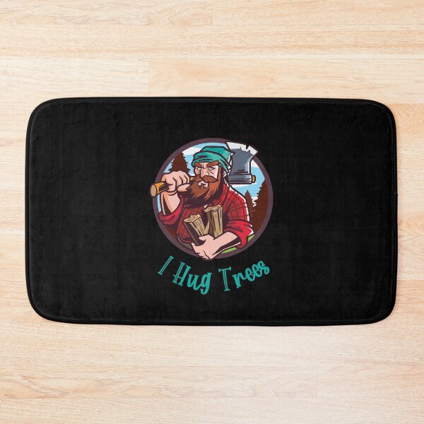 Artikelvorschau, I Hug Trees Lumberjack Woodcutter entworfen und verkauft von teweshirt.
