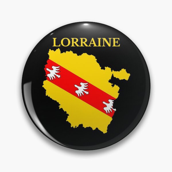 Item preview, Lorraine France Flag Map, French Region. designed and sold by marosharaf.
