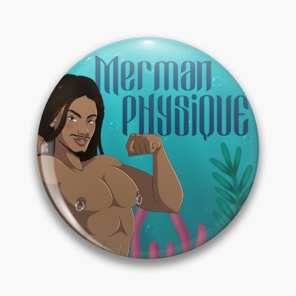 Item preview, Commission: @leroi89mermanphysique designed and sold by frankly-art.