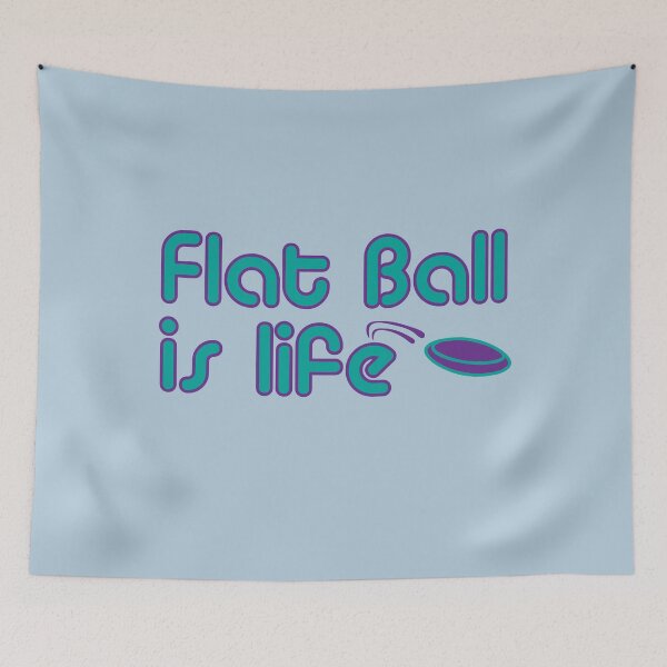 Item preview, flat ball is life designed and sold by AnnbleBee.