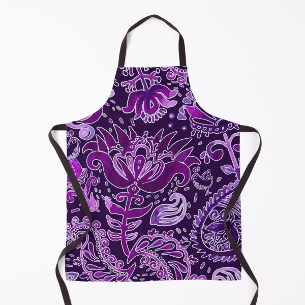 Item preview, Purple Floral Bandana designed and sold by Magia Design.