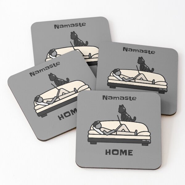 Item preview, namaste home quarantine social distance designed and sold by ThundalyLife.