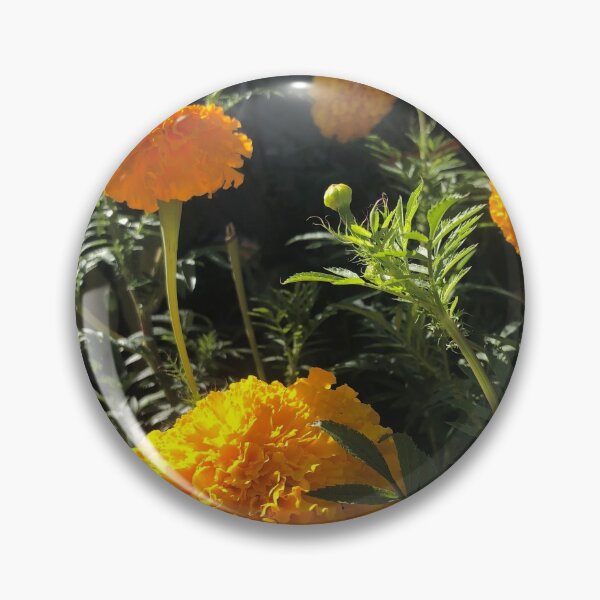Item preview, Yellow French Marigold Flower designed and sold by Kaushal Pal.