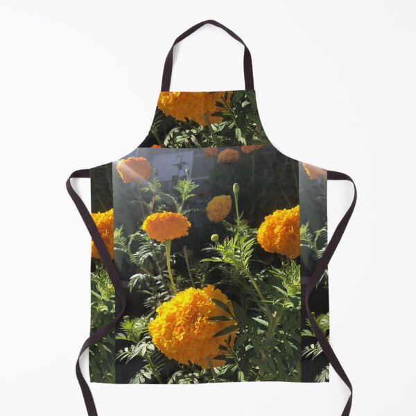 Item preview, Yellow French Marigold Flower designed and sold by Kaushal Pal.