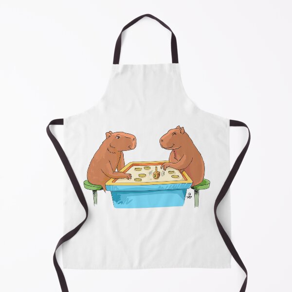 Item preview, Capybara Hanukkah - Capybaras Playing Dreidel with Gelt designed and sold by Dr. Jonathan Terry.