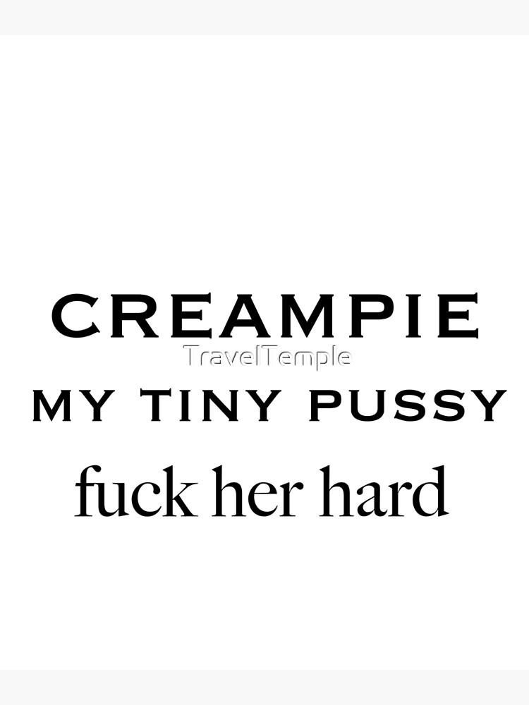 Creampie Poster By Traveltemple Redbubble