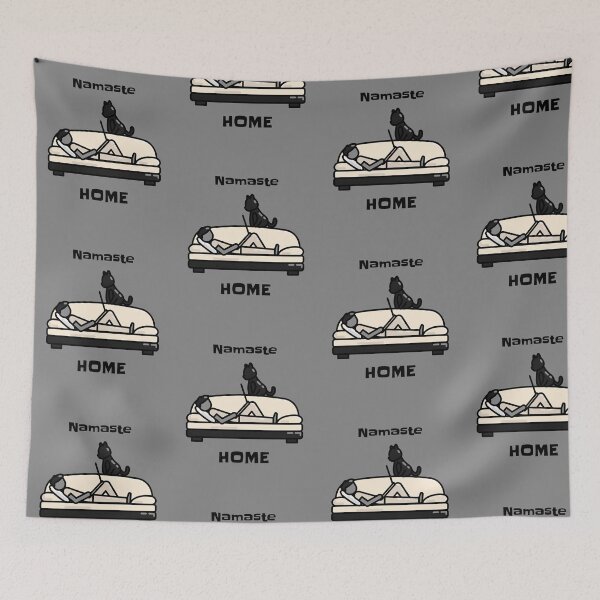 Item preview, namaste home quarantine social distance designed and sold by ThundalyLife.