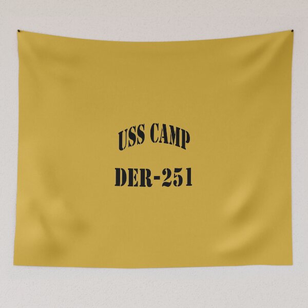 Item preview, USS CAMP (DER-251) SHIP'S STORE designed and sold by militarygifts.