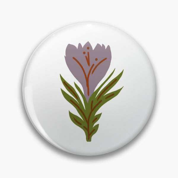 Aperçu de l'œuvre Bloom vers le haut || Fleur rétro créée et vendue par worktheangle.