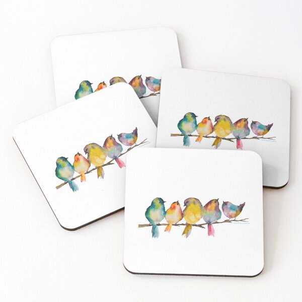Item preview, Watercolour Birds designed and sold by Janice  Cooper-Hardy.
