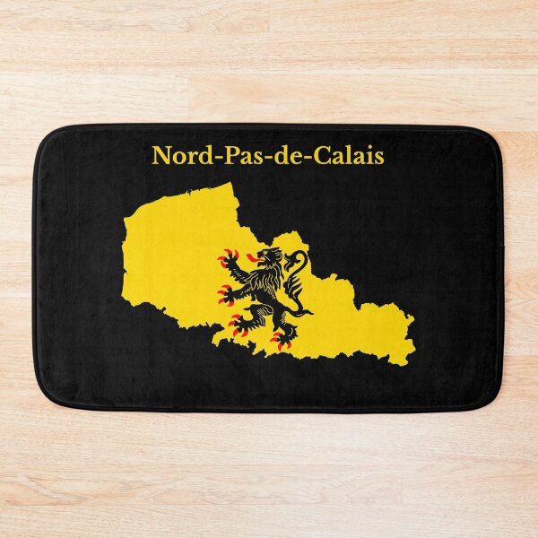 Item preview, Nord Pas de Calais France Flag Map, French Region. designed and sold by marosharaf.