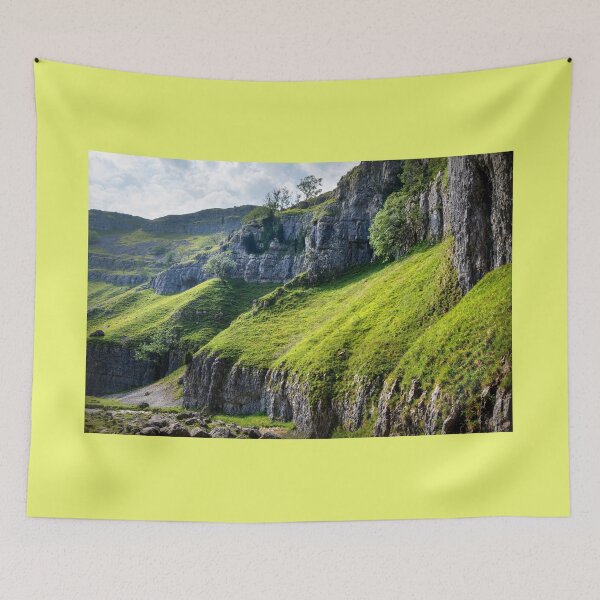 Item preview, Gordale Scar Landscape designed and sold by Svetlana Sewell.