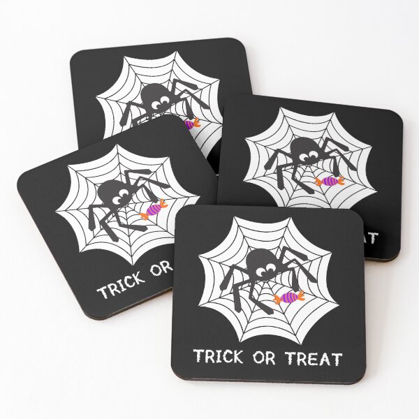 Item preview, trick or treat spider designed and sold by PixelCookieDsgn.