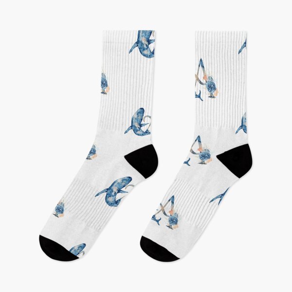 Artikelvorschau, Ein Unterwasser-Blauwal-Monogramm entworfen und verkauft von DesignbyBFD.
