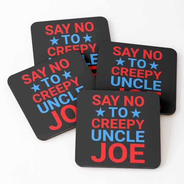 Item preview, Say No To Creepy Uncle Joe Funny Anti Joe Biden 2020 designed and sold by naworas.