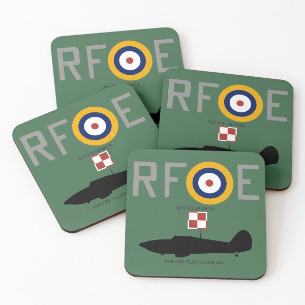Item preview, 303 squadron Hurricane Mk1 designed and sold by Wartime Designs.