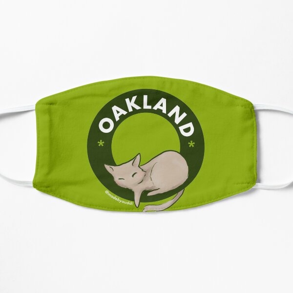 Cool cats live in Oakland Mask