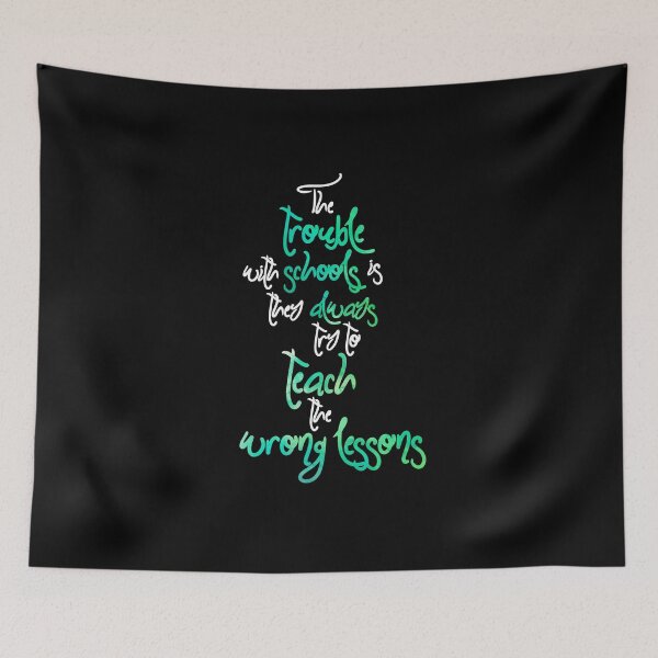 Item preview, Teach the Wrong Lessons designed and sold by Theatre Thoughts.