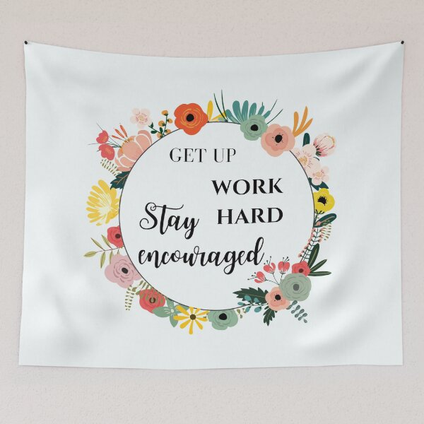 Item preview, Get up work hard, stay encouraged. designed and sold by yyrom445.